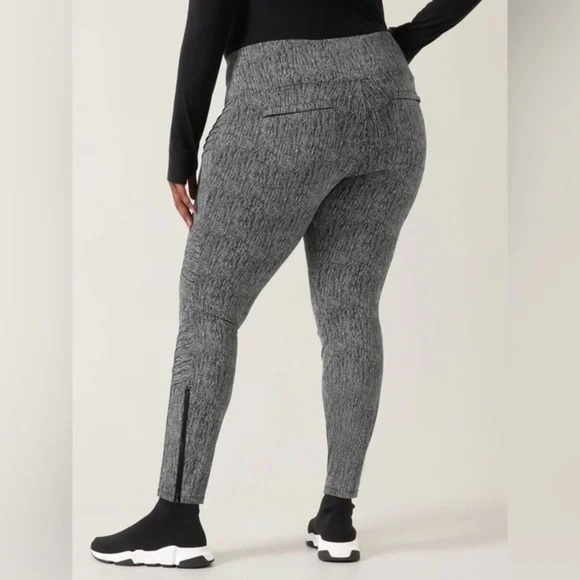 Athleta Delancey Textured Moto Tight - Picture 9 of 9